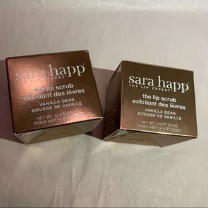 2 x Sara happ lip scrubs